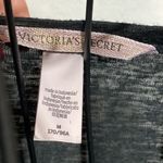 Victoria's Secret  Black Embroidered LOVE Burnout Shirt Long Sleeve Womens​​​ Photo 2