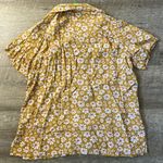 Big Bud Press Lazy Daisy Pantry Button Up Size XS Yellow Photo 3
