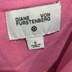 Diane Von Furstenberg  Pink Geometric Tank Top Size 6 Photo 1