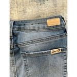 Seven7  Distressed Faux Pearl Mid Rise Skinny Size 4 Photo 4