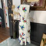 NWT Phase Eight Bethania Floral Dress Ivory w Colorful Flower Print US 6 🧡🎀 White Photo 8