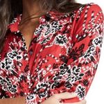 Free People  Tough Love Shirt Dress size 4 Photo 7