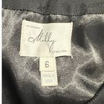 Milly  of New‎ York Mini Skirt Women's 6 Black White Wool Houndstooth Flat Front Photo 2