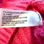 Universal Threads Women’s Cowl Neck Oversized Ribbed Knit Pull Over Sweater Top Rose Pink Sz XXL Photo 6