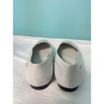 Enzo Angiolini Womens 5.5 White Leather Loafers Slip On Vintage S-322 Photo 2