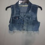 Dollhouse  MJ Y2K Jeans Vest Crop Juniors Photo 4