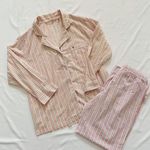 Victoria's Secret Striped Pajama Top Photo 5