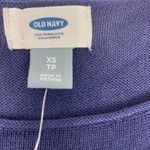 Old Navy  Blue White Stripe Sweater NWT Women’s Size XS Photo 3