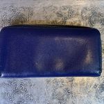 Diane Von Furstenberg DVF  Blue Wallet Photo 1