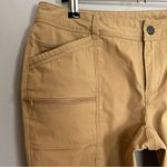 Mountain Hardwear Pants Womens Hiking Light Brown Tan Size 4/36 Outdoors Photo 3