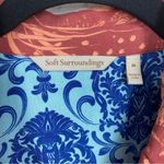 Soft Surroundings  Floral Hermosa Tunic Blouse Sz.M Photo 7
