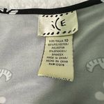 Ice Gray and Black Patterned Fabric Size 10 Photo 1