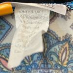 Honey and Lace Blue and Brown Patterned Maxi Dress Size XL Photo 6