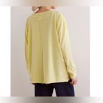 We The Free NWOT Free People Nina V-Neck Long-Sleeve Tee - vintage yellow - XL Photo 3