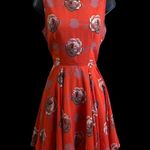 Maison Jules Hibiscus Bloom Combo Pink Sleeveless Floral Fit & Flare Mini Dress Photo 2