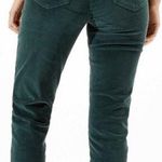 American Eagle Green Corduroy Mom Jeans Sz 14 Super Stretch Pant Photo 1