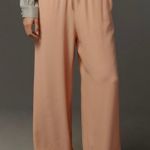 Anthropologie Lace-Trim Silky Pull-On Pants, Size XS Photo 0