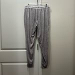 Juicy Couture Gray Velour Logo Band Track Pants Size Large Photo 3