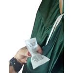 Lulus Fondly Loved Dark Green Satin Wrap Maxi Dress Photo 14