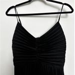 Petal and Pup naira satin pleated maxi dress nwot size 8 black Photo 3