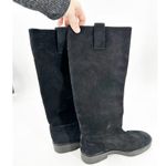 Stuart Weitzman  Henley Black Suede Riding Boots 6.5 Photo 1