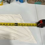 Athleta Cloudlight Asym Side Tie Tank Sea Salt White Womens Size Medium *Flaw Photo 9