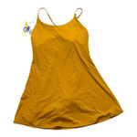 Halara  In My Feels Goldenrod Athletic Dress Size Large NEW with Tags Photo 0