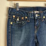True Religion Vtg  ladies Y2K Becky bootcut section denim jeans made in USA SZ 27 Photo 3