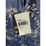 NWT Chic Meloni Light Blue Floral Lace Dress size 12 Lined‎ Cute Sweet BOHOO Photo 3