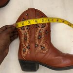Brown western cowboy/cowgirl ankle Chelsea pointy toe boots Photo 5
