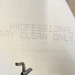 Vintage 90s Silk Mini Dress Beaded Embroidered Floral V Neck Sleeveless Black S Photo 9