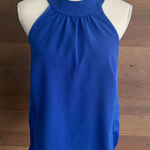 Johnston & Murphy  Blue Button Collar Tank Top Size XS Photo 0