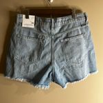 NWT Kancan distressed high rise jean shorts 11/29 Blue Photo 7