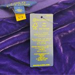 Polo Ralph Lauren Purple Velvet Womens 6 Midi to Maxi Skirt Pull Photo 6