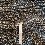 Free People  Peacoat Jacket Women’s Small Black and White with Belt Photo 2