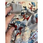 Universal Studio Dr Suess Sleep/lounge Pants 100% Silk Thing 1 Thing 2 Unisex L Blue Size L Photo 8