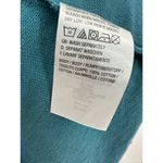 Denim & Co Canyon Retreat Blue French Terry Pullover Seaming Detail Women Small Photo 8