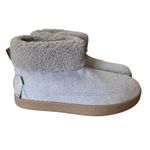 Sanuk  Bay-Sick Ankle Gray Bootie NWTs Faux Shearling size 9 Photo 1