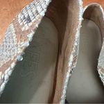 Tkees  slip on flats closed toe leather size 7.5 made in Brazil brown snake print Photo 5