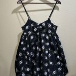 Free People NWT  size small in A Bubble Mini Dress in Black Photo 3