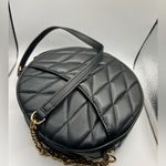 Karl Lagerfeld NEW!  Paris circle Leather Crossbody Shoulder Bag Photo 2