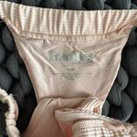 frankie's bikinis Frankie’s Bikinis Peach Ribbed Bikini Set Photo 2