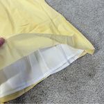 Draper James  Women’s Maddie Embroidered Babydoll Dress In Yellow Stripe Easter S Photo 11