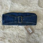 Meshki  Rowena Denim Buckle Bandeau Top Photo 2