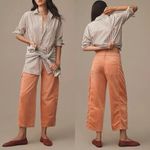 Anthropologie Pilcro The Kenna Heritage Mid-Rise Barrel Jeans corduroy material Photo 1