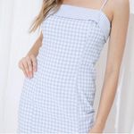 Illa Illa Baby Blue and White Seersucker Gingham Dress🦋💙 Photo 2