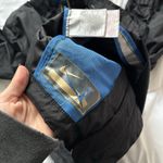 Nike VTG Y2K  Womens Size Medium Top Windbreaker Sweatshirt Black Full Zip 90s Photo 7