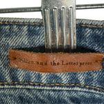 Pilcro and the Letterpress Anthropologie ‎ Hyphen Fringe Crop Jeans Size 28 Photo 2