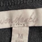 Wonderly  paisley crop flowy shirt top black white medium Photo 2