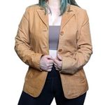 wilson's leather  Button Down Jacket Tan Brown Blazer Western ClassicCore Medium Photo 0